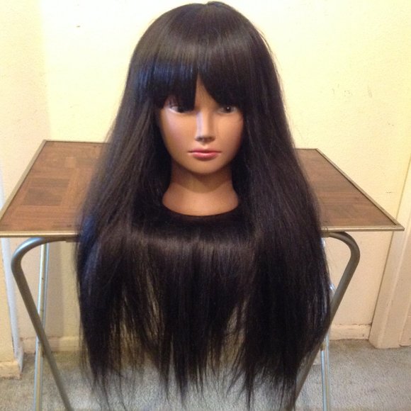 Outre’ Wigpop Synthetic Black Full Wig - Picture 5 of 12